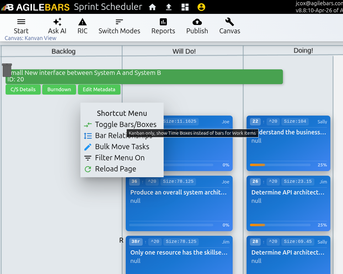 Kanban Box View