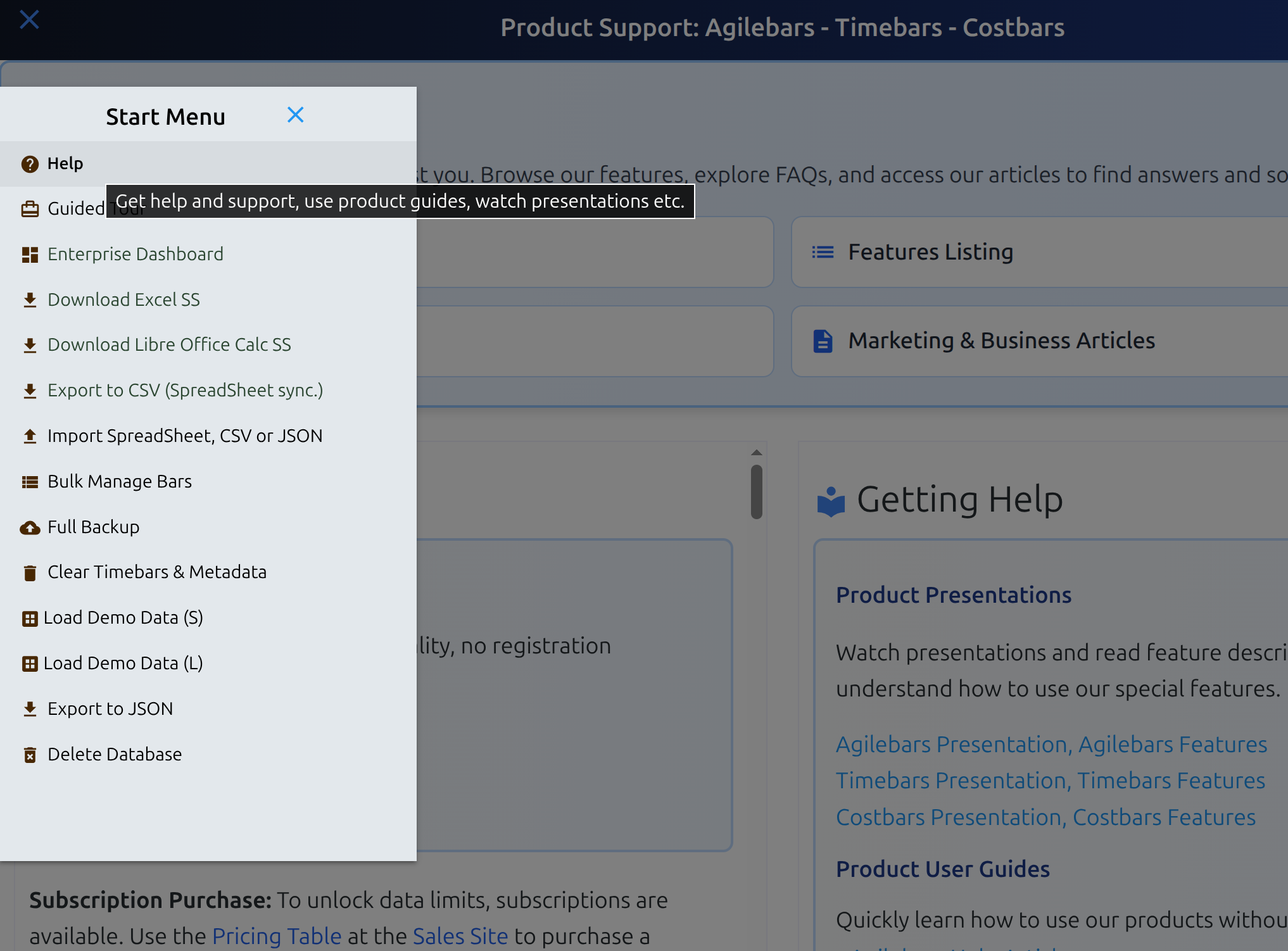 Help & Support Resources