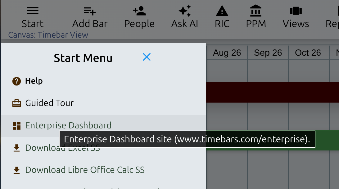 Enterprise Dashboard